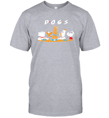 Snoopy and Dogs Friends TV show Men's T-Shirt - kambletee