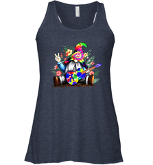 Gnome playing guitar St Patrick's Day Racerback Tank - kambletee