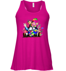 Gnome playing guitar St Patrick's Day Racerback Tank - kambletee