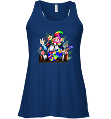 Gnome playing guitar St Patrick's Day Racerback Tank - kambletee