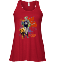 Harley Quinn Chicago Bears Of Prey Racerback Tank - kambletee
