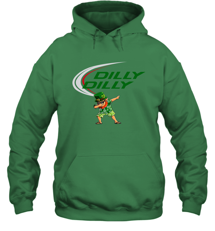 St Patricks day Irish Dilly Dilly Leprechaun dabbing Hoodie - kambletee