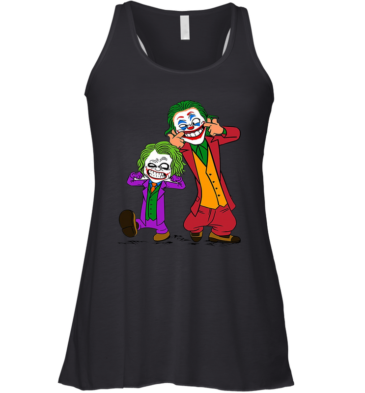 Double Joker Calvin and Hobbes Racerback Tank - kambletee