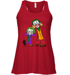 Double Joker Calvin and Hobbes Racerback Tank - kambletee