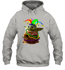 Baby Yoda Mardi Gras Hoodie - kambletee