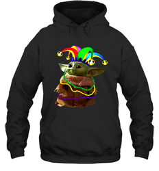 Baby Yoda Mardi Gras Hoodie - kambletee