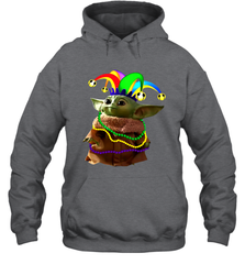 Baby Yoda Mardi Gras Hoodie - kambletee