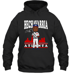 Adeiny Hechavarria toon Atlanta signature Hoodie - kambletee