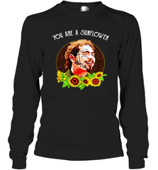 Post Malone You are a sunflower Long Sleeve T-Shirt - kambletee