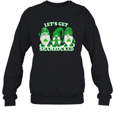 Gnomes let's get shamrocked St. Patrick's day Sweatshirt - kambletee