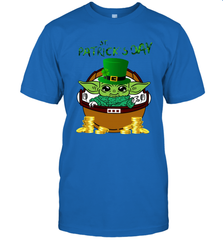 Baby Yoda The Mandalorian Happy St Patrick's Day T-Shirt - kambletee