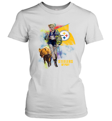Harley Quinn Pittsburgh Steelers Of Prey Women's T-Shirt - kambletee