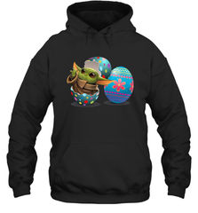 Easter Eggs Baby Yoda Hoodie - kambletee
