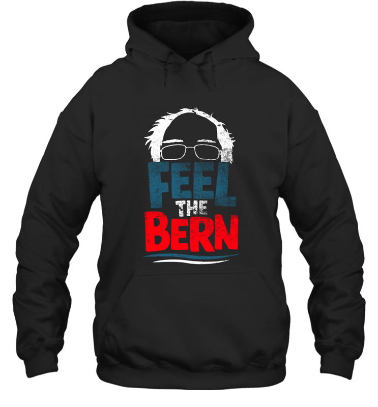 Feel The Bern Bernie Sanders 2020 Bernie Hair Vote President Hoodie - kambletee
