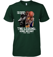 The Mamba The Myth The Legend Kobe Bryant 1987 2020 Premium Men's T-Shirt - kambletee