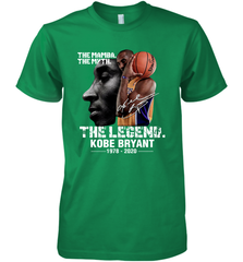 The Mamba The Myth The Legend Kobe Bryant 1987 2020 Premium Men's T-Shirt - kambletee