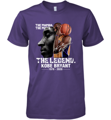 The Mamba The Myth The Legend Kobe Bryant 1987 2020 Premium Men's T-Shirt - kambletee