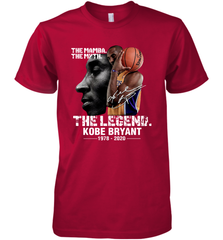 The Mamba The Myth The Legend Kobe Bryant 1987 2020 Premium Men's T-Shirt - kambletee