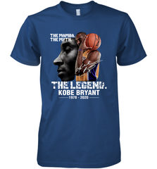 The Mamba The Myth The Legend Kobe Bryant 1987 2020 Premium Men's T-Shirt - kambletee
