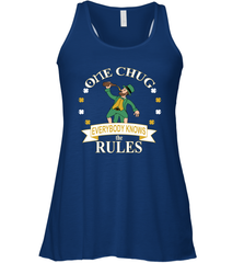 ONE CHUG LEPRECHAUN Racerback Tank - kambletee