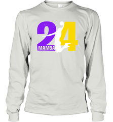 Angel Legend Mamba 24 Basketball Kobe Bryant Long Sleeve T-Shirt - kambletee