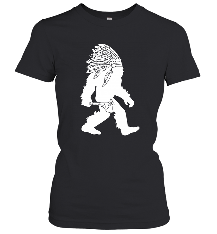 Native American Bigfot Women's T-Shirt - kambletee