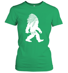 Native American Bigfot Women's T-Shirt - kambletee