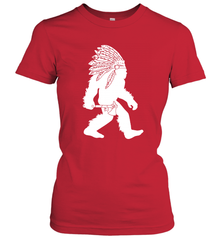 Native American Bigfot Women's T-Shirt - kambletee