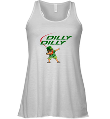 St Patricks day Irish Dilly Dilly Leprechaun dabbing Racerback Tank - kambletee