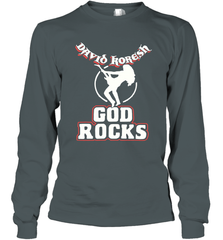 David Koresh God Rocks Long Sleeve T-Shirt - kambletee