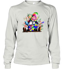 Gnome playing guitar St Patrick's Day Long Sleeve T-Shirt - kambletee