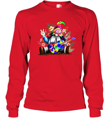 Gnome playing guitar St Patrick's Day Long Sleeve T-Shirt - kambletee