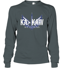 BattleHawks Football Fans St Louis XFL Ka Kaw Long Sleeve T-Shirt - kambletee