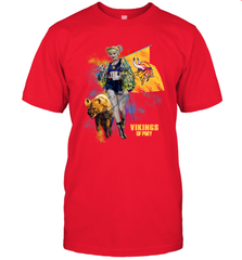Harley Quinn Minnesota Vikings Of Prey Men's T-Shirt - kambletee