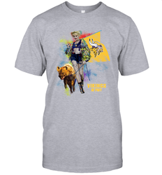Harley Quinn Minnesota Vikings Of Prey Men's T-Shirt - kambletee