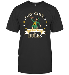 ONE CHUG LEPRECHAUN Men's T-Shirt - kambletee