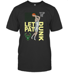 LET PAT DRUNK Pat Connaughton Milwaukee Bucks Men's T-Shirt - kambletee