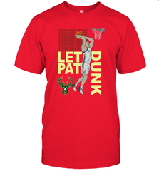 LET PAT DRUNK Pat Connaughton Milwaukee Bucks Men's T-Shirt - kambletee