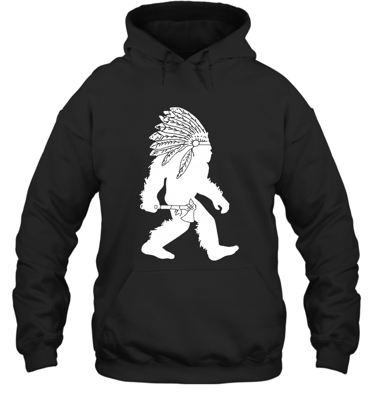 Native American Bigfot Hoodie - kambletee