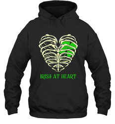 Irish at heart St Patricks Day Hoodie - kambletee