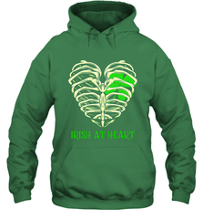 Irish at heart St Patricks Day Hoodie - kambletee