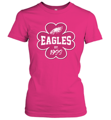 Patrick's Day Shamrock For Philadelphia Eagles Fans Women's T-Shirt - kambletee