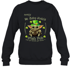 Shorty Mc Baby Yoda Irish Pub Can Ya Handle Yer LickerPatricks Day Sweatshirt - kambletee