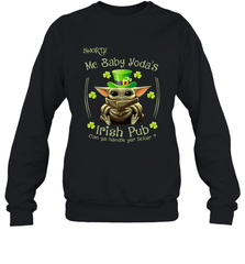 Shorty Mc Baby Yoda Irish Pub Can Ya Handle Yer LickerPatricks Day Sweatshirt - kambletee