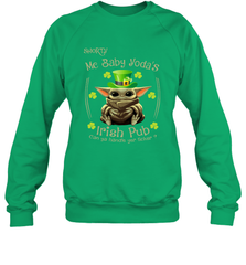 Shorty Mc Baby Yoda Irish Pub Can Ya Handle Yer LickerPatricks Day Sweatshirt - kambletee