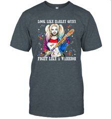 Harley Quinn Fight Like A Warrior Bladder Cancer Awareness Men's T-Shirt - kambletee