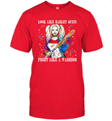 Harley Quinn Fight Like A Warrior Bladder Cancer Awareness Men's T-Shirt - kambletee