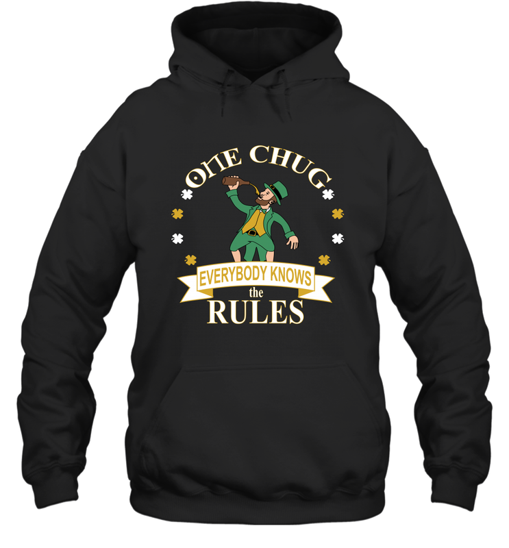 ONE CHUG LEPRECHAUN Hoodie - kambletee