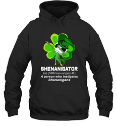 Jack Skellington Shenanigator Patricks Day Hoodie - kambletee