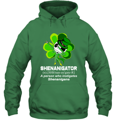 Jack Skellington Shenanigator Patricks Day Hoodie - kambletee